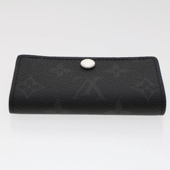 LOUIS VUITTON Monogram Eclipse Multicles6 Key Case M82603 LV Auth 45696A - Picture 5 of 16